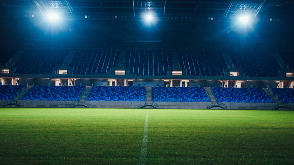 Fußballstadion, Stichwort Opernball.
(c) AdobeStock